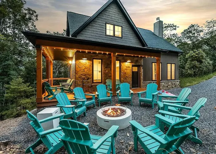 Lux Cabin Theater Hottub Firepit Gamerm Mtnviews